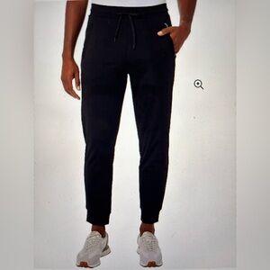 32 Degrees Men's Classic Black Joggers